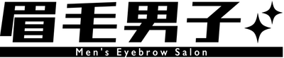 眉毛男子 ロゴ