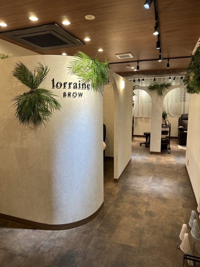眉毛とまつげパーマの専門店 ロレインブロウ 西葛西店 店内写真 1枚目