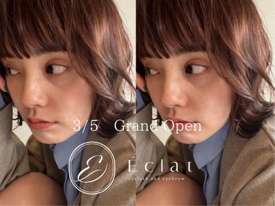Eclat〈まつげパーマ・パリジェンヌ・マツエク・眉毛・ハリウッドブロウ〉 店内写真 1枚目