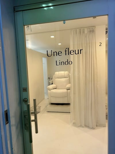 Une fleur Lindo 銀座店 店内写真 2枚目