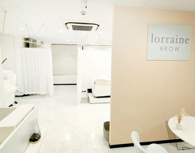 眉毛とまつげパーマの専門店 ロレインブロウ 鹿児島天文館店 店内写真 1枚目