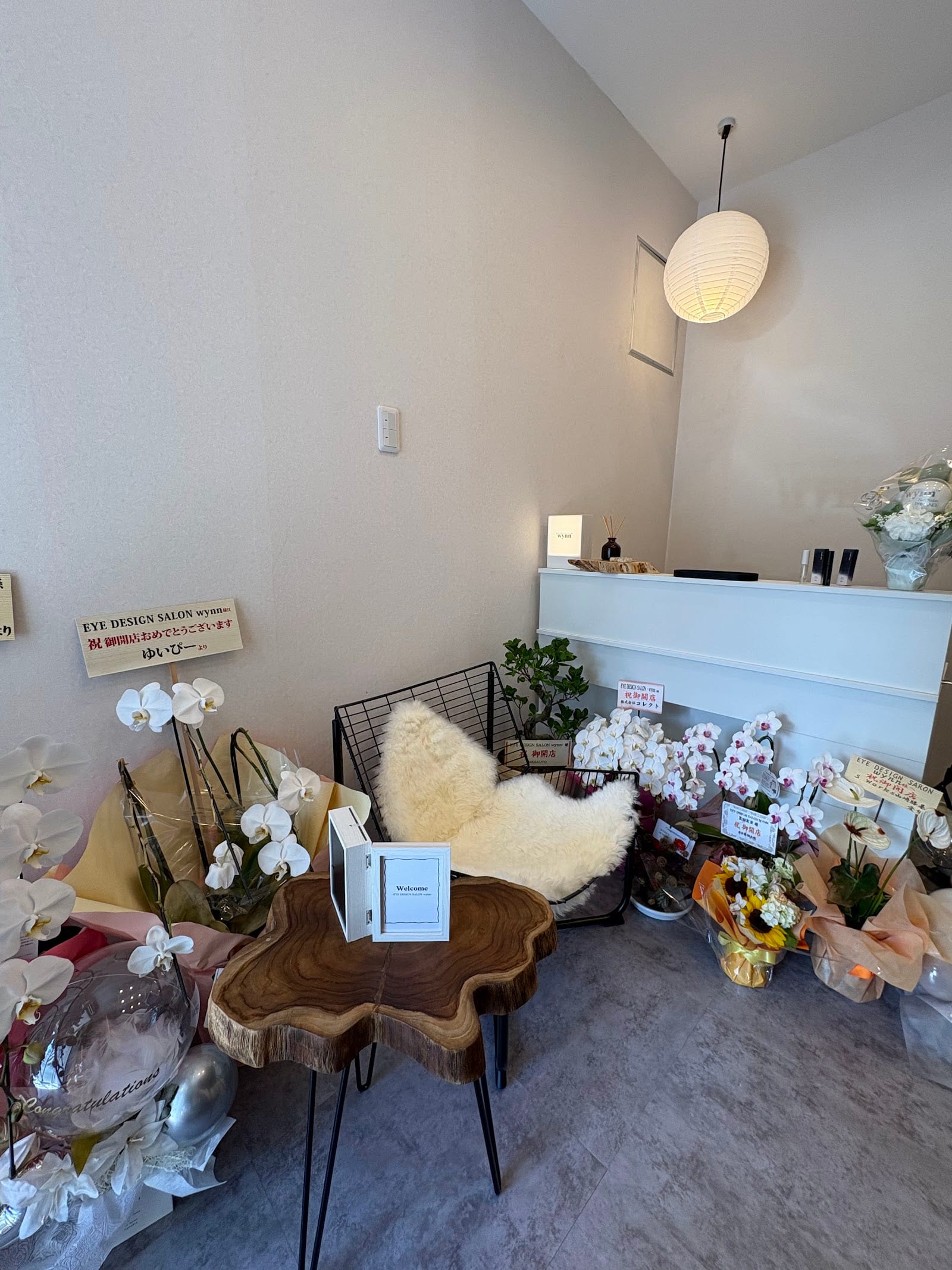 EYE DESIGN SALON wynn(神戸三宮)のメンズ眉毛サロン店内写真 1枚目