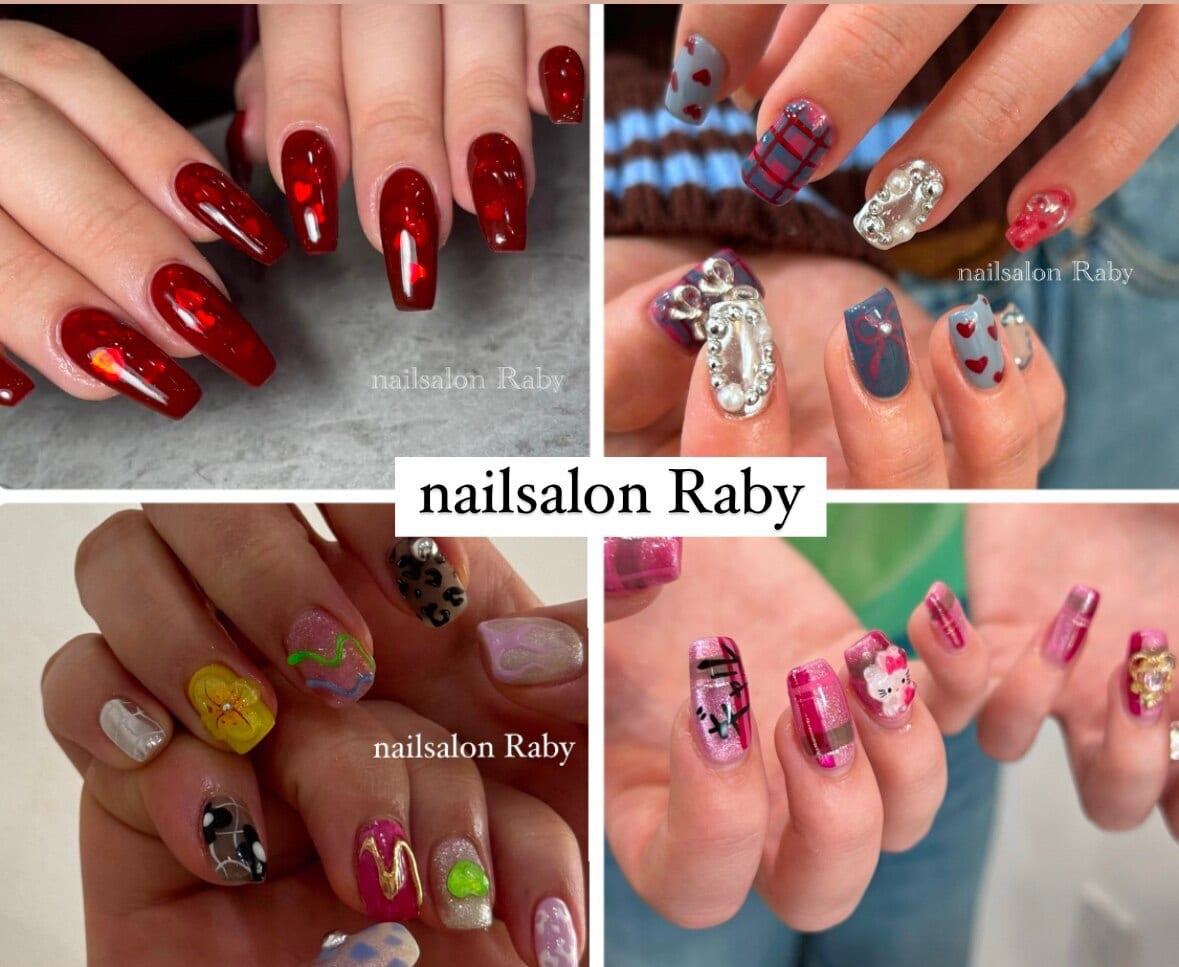 nail&eyelash Raby南越谷店（越谷）のメンズ眉毛サロン店内写真 1枚目