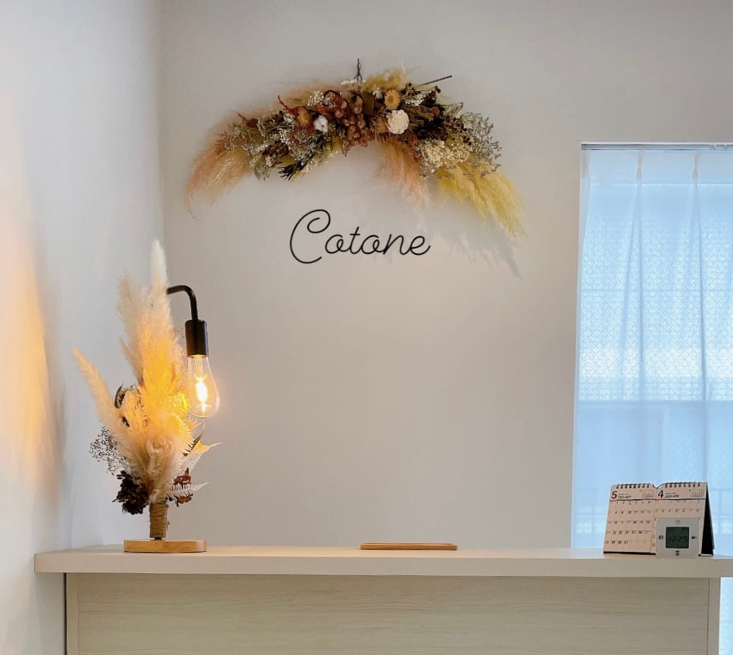 eyelash&eyebrow salon Cotone（宮崎）のメンズ眉毛サロン店内写真 1枚目