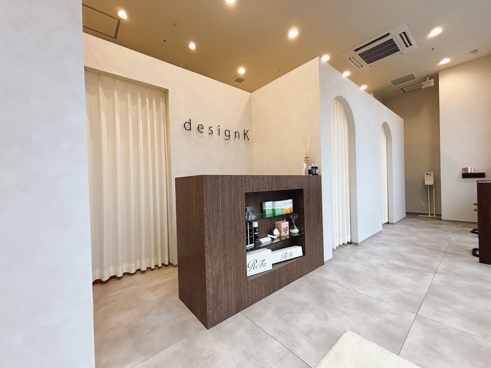 designK（デザインケー）盛岡店（盛岡）のメンズ眉毛サロン店内写真 1枚目