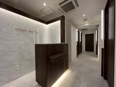 完全個室eyelash salon Rey長崎浜町店 まつげパーマパリジェンヌ 店内写真 2枚目