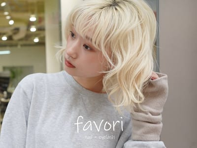 favoriまつげパーマ/パリジェンヌ/マツエク/パラジェル/持ち込み 店内写真 1枚目