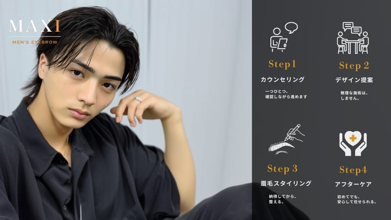 MAXI MEN'S EYEBROW名古屋店(名古屋)のメンズ眉毛サロン
