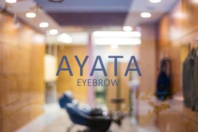 AYATA EYEBROW 幸町/アイブロウサロン/眉毛パーマ/岡山駅前 店内写真 1枚目