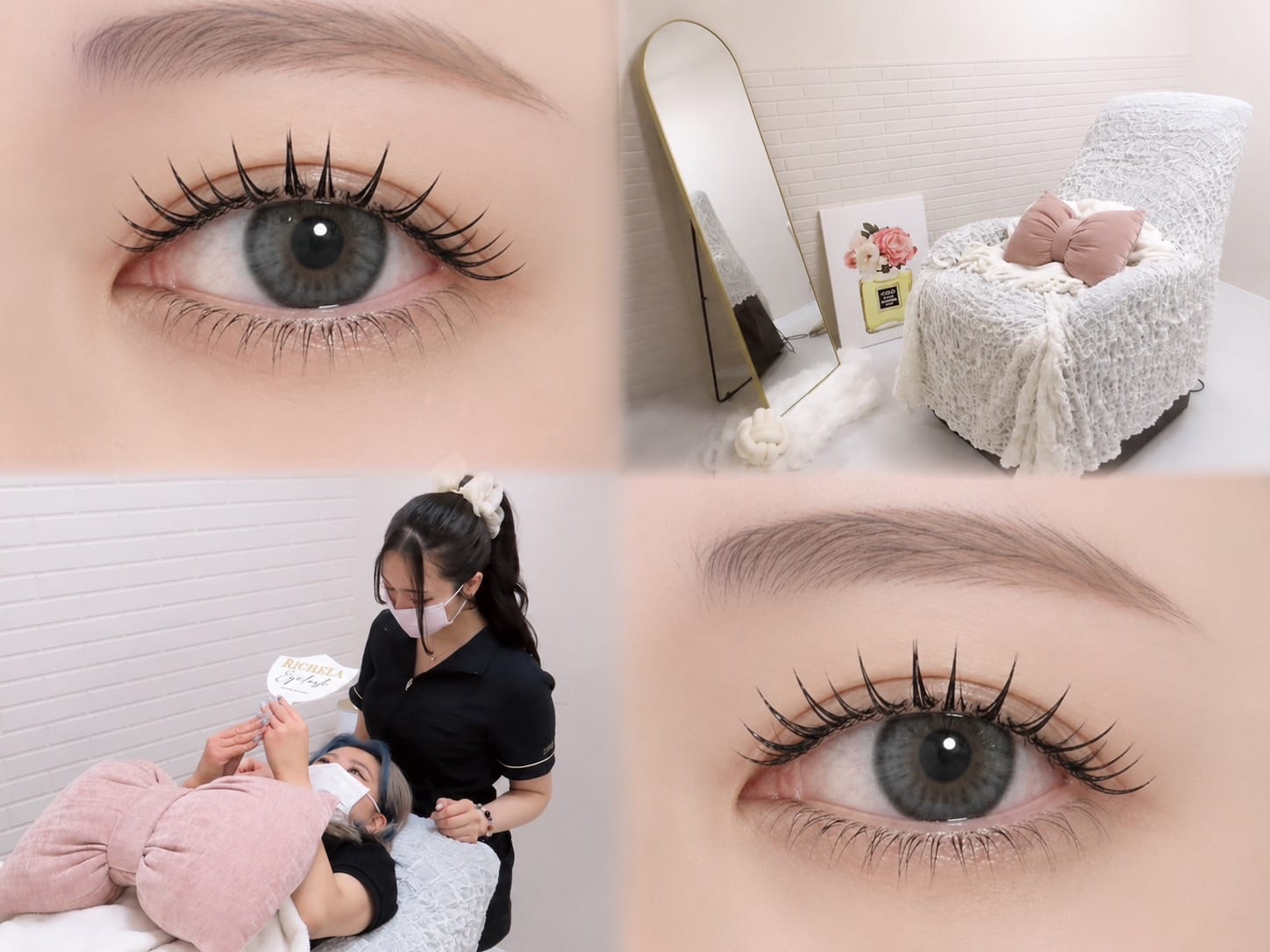 まつげパーマ・マツエク・メンズ・眉毛専門店Richela（静岡）のメンズ眉毛サロン店内写真 1枚目