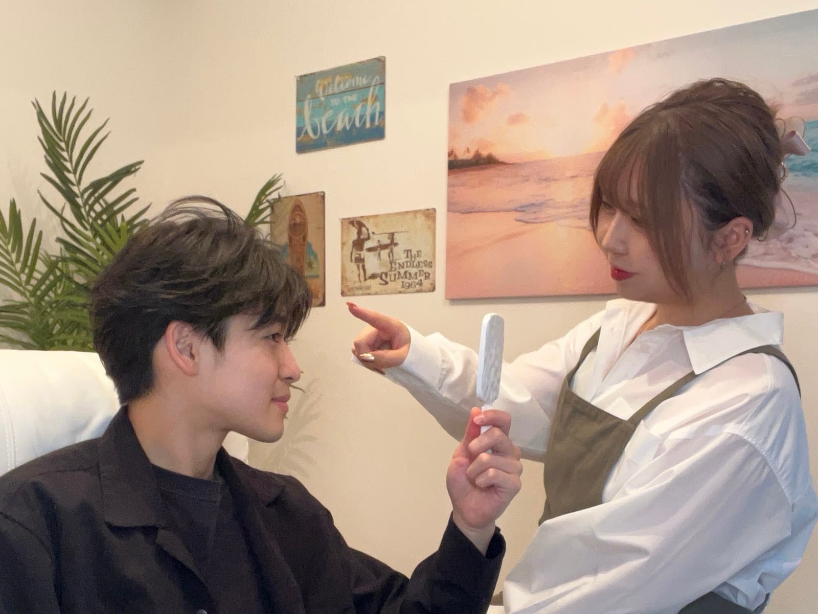 nIka（上野）のメンズ眉毛サロン店内写真 1枚目